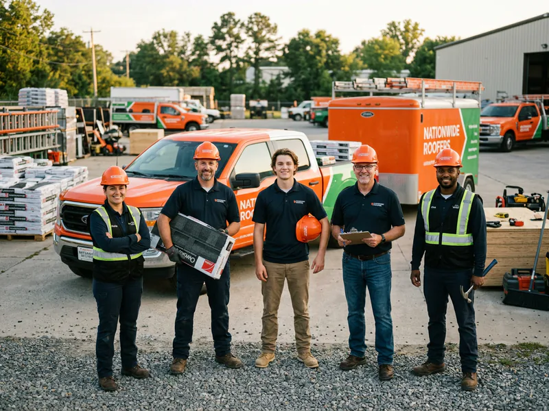 Natiowide Roofers - roof installation in Mebane near me